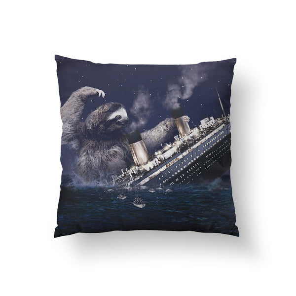 Slothberg Throw Pillow