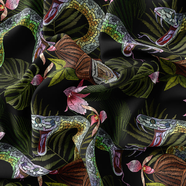 Floral Snakes Hawaiian Shirt