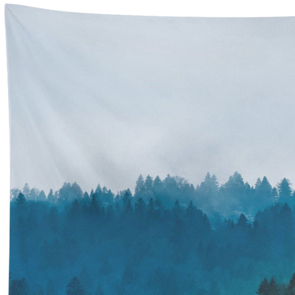 Blue Forest Tapestry