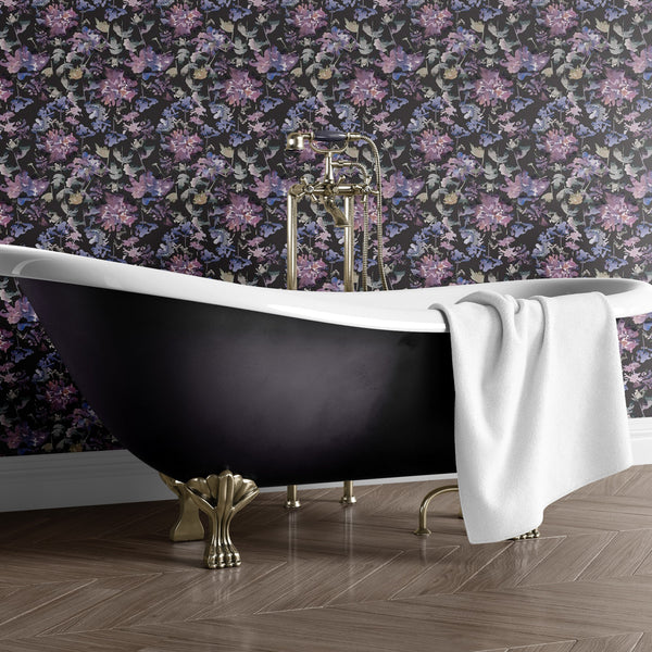 Purple Blooms Wallpaper