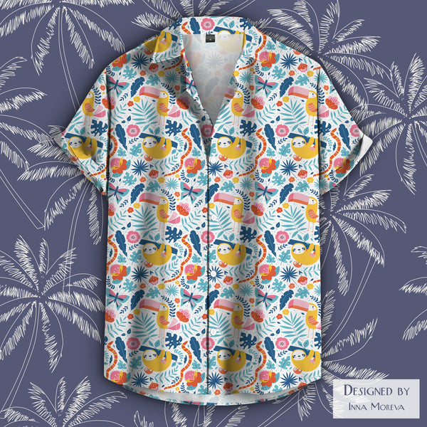 Welcome to the Jungle Button Down Shirt