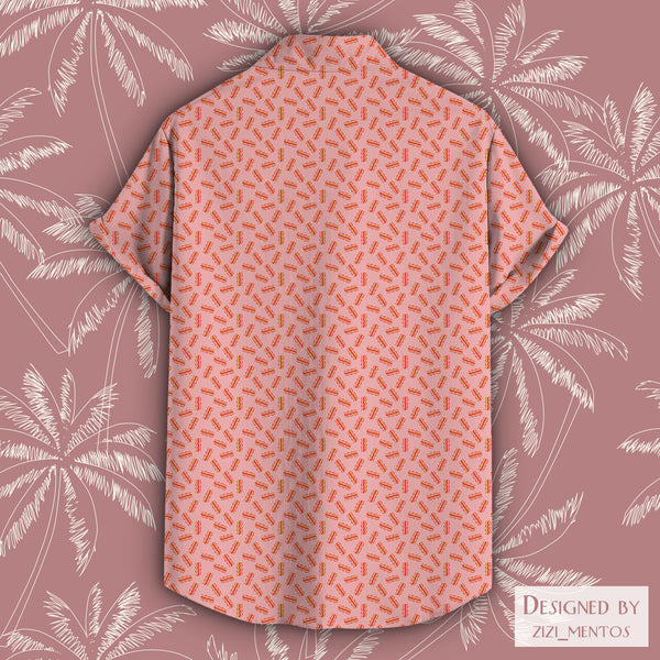 Sizzling Bacon Button Down Tee