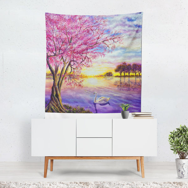 Twisted Blossom Tapestry