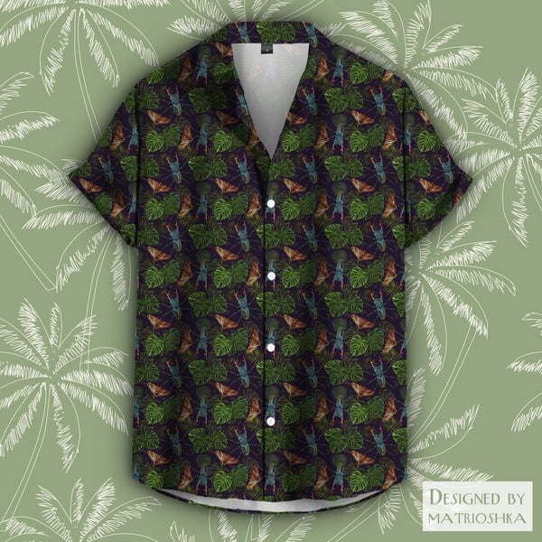 Jungle Beetle Hawaiian Shirt