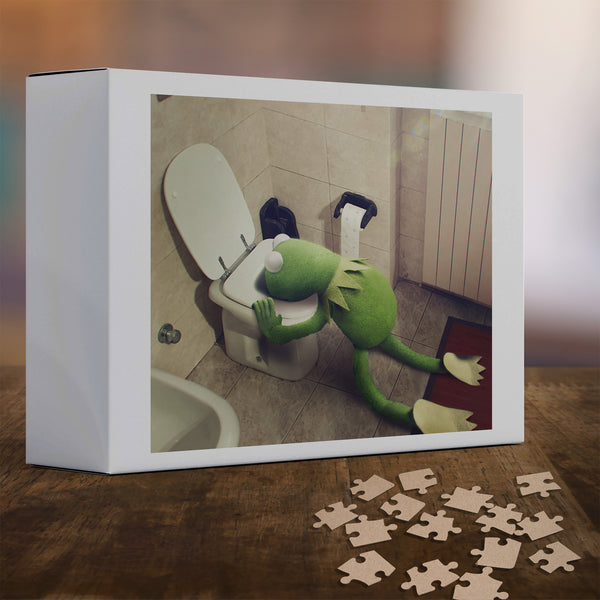 Froggy Days Jigsaw Puzzle