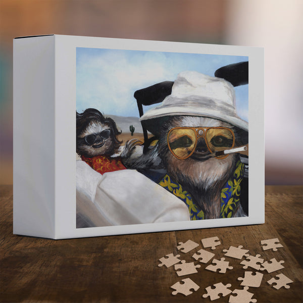 SlothVegas Vacation Jigsaw Puzzle