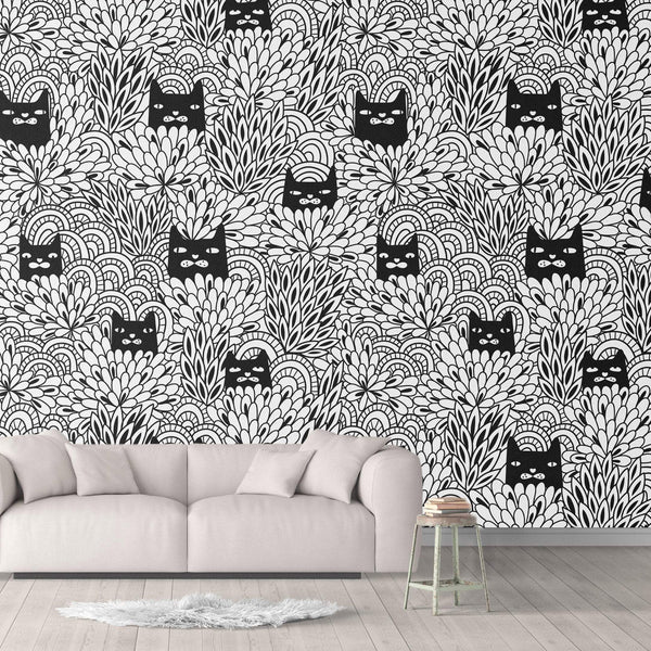 Black Cat Animal Wallpaper Trending Black White Sharp Shirter