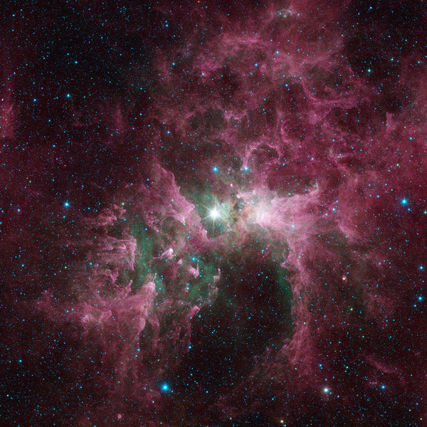 The Tortured Clouds of Eta Carinae Duvet Cover
