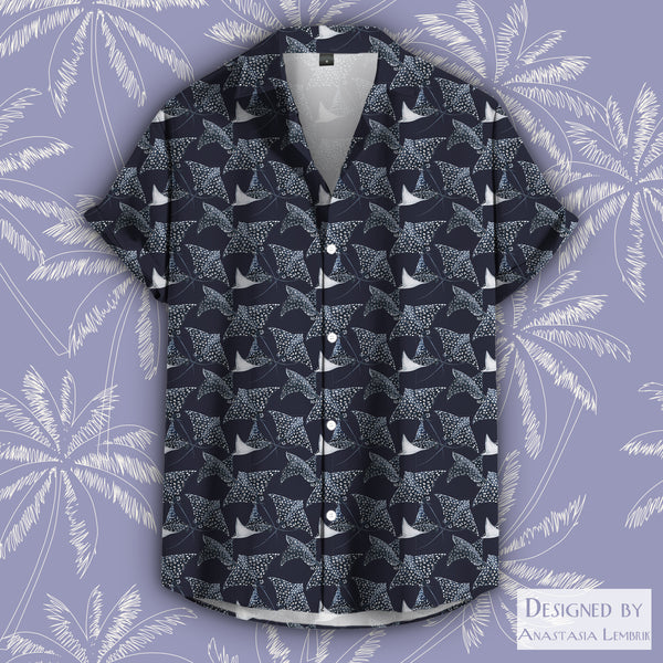 Spotted Stingray Hawaiian Shirt
