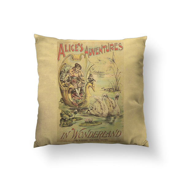 Alice's Adventure Throw Pillow