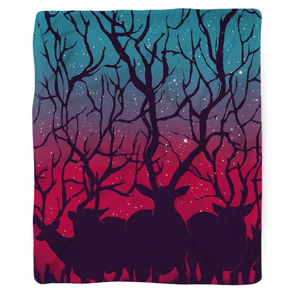 Deer Forest Blanket