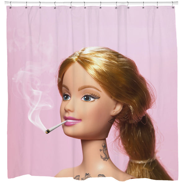 Doll Grown-up Shower Curtain