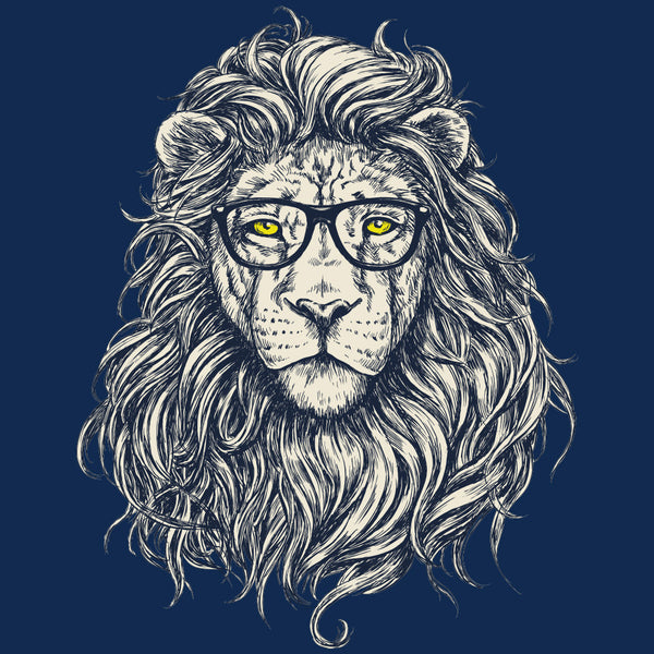 Wise Lion Shower Curtain