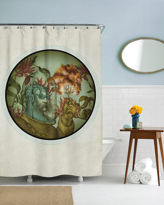 Caliope Shower Curtain