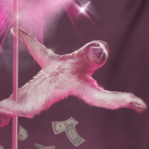 Stripper Sloth Tapestry