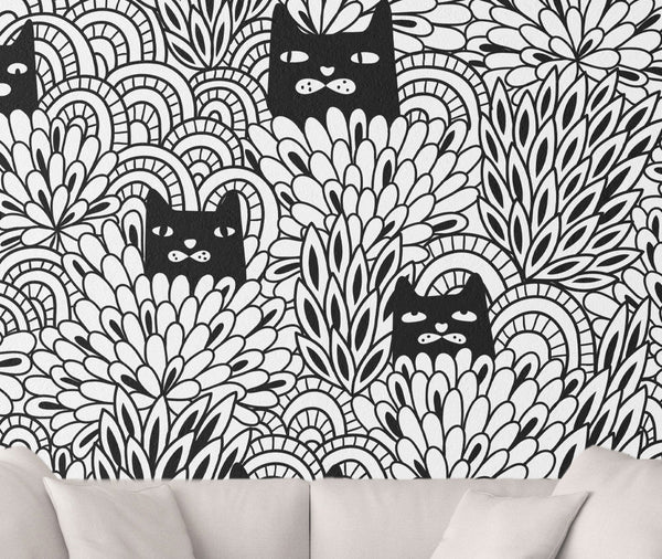 Black Cat Animal Wallpaper Trending Black White Sharp Shirter