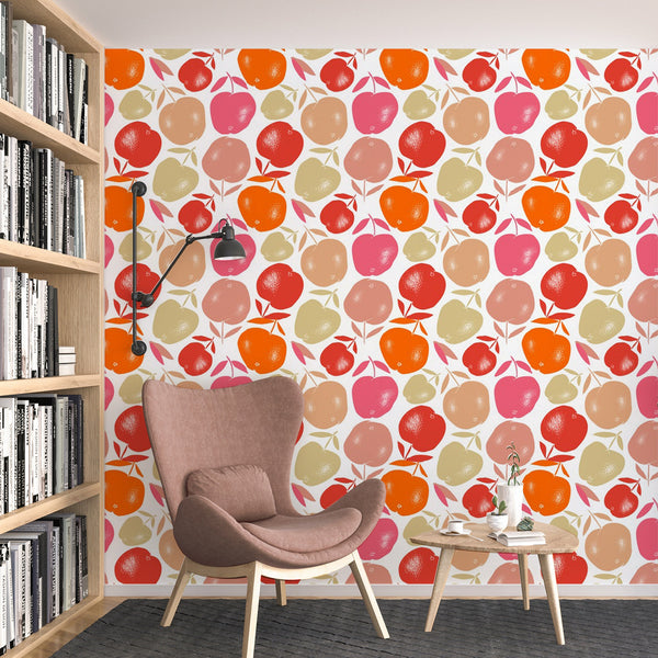 Apple Pattern Wallpaper
