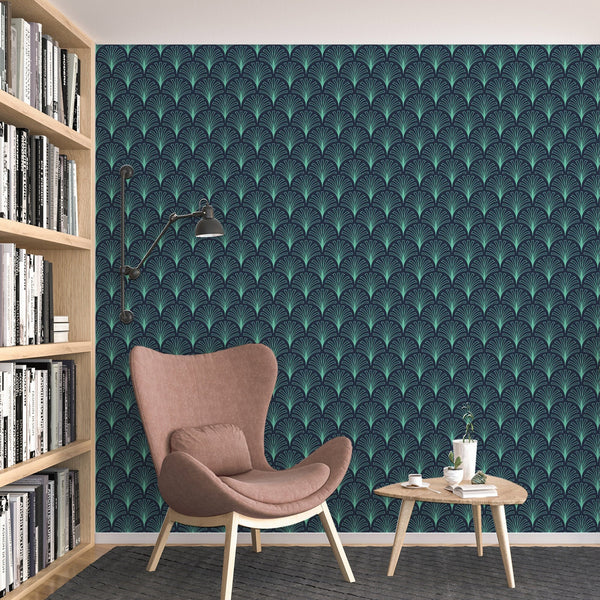 Art Deco Pattern Wallpaper