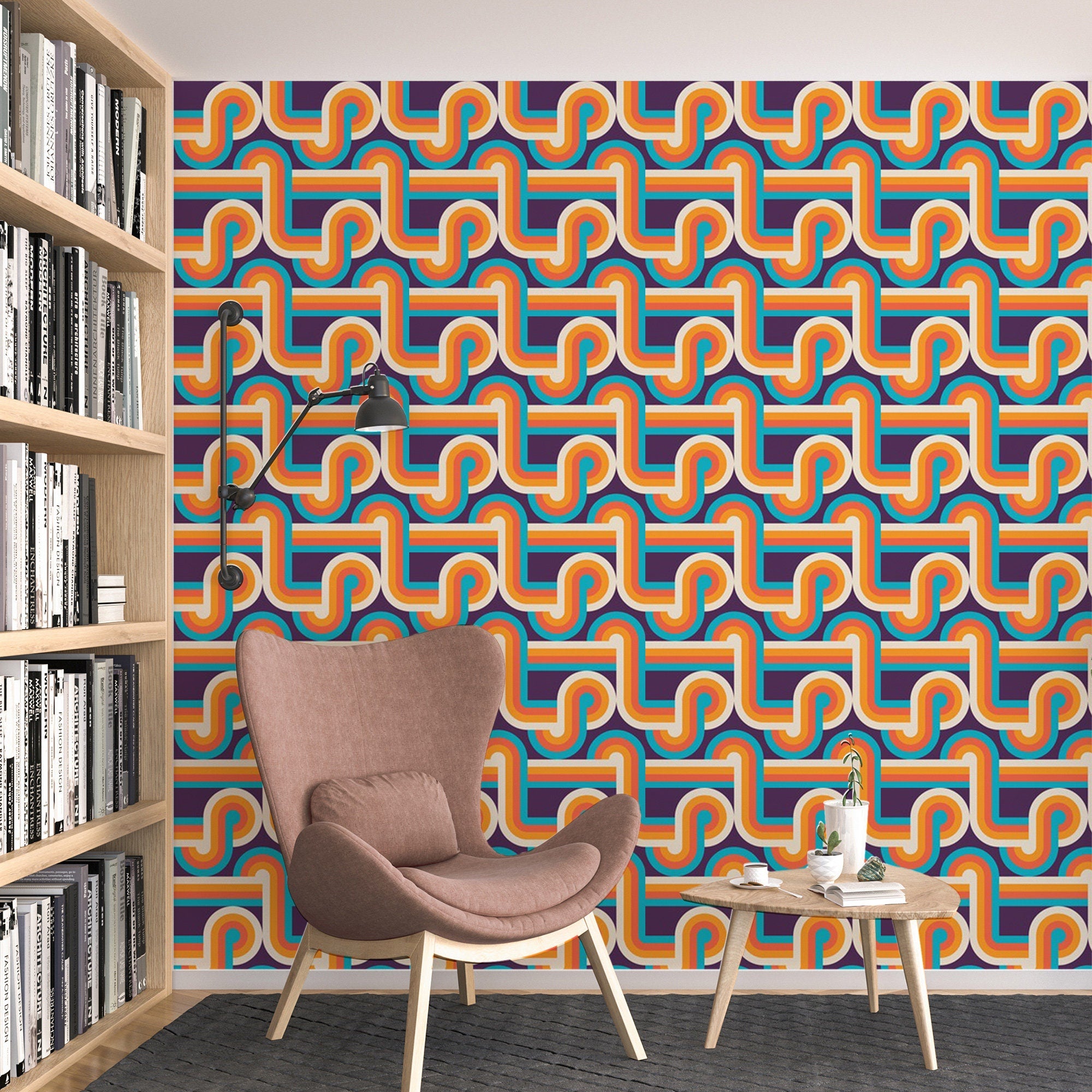 MuralsWallpaper Releases 1970s Wallpaper Collection  Apartment Therapy