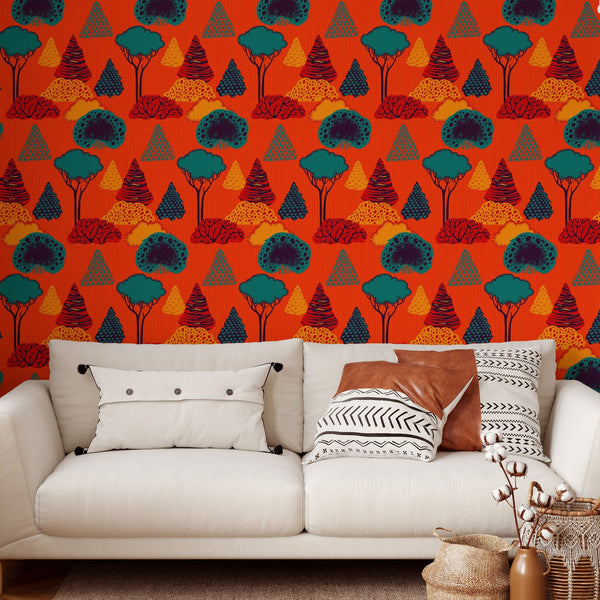 Tree Pattern Wallpaper