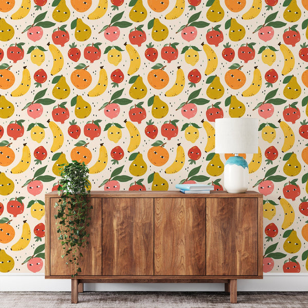 Fruity Peel & Stick Wallpaper