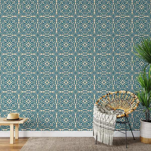 Intricate Tiles Peel & Stick Wallpaper
