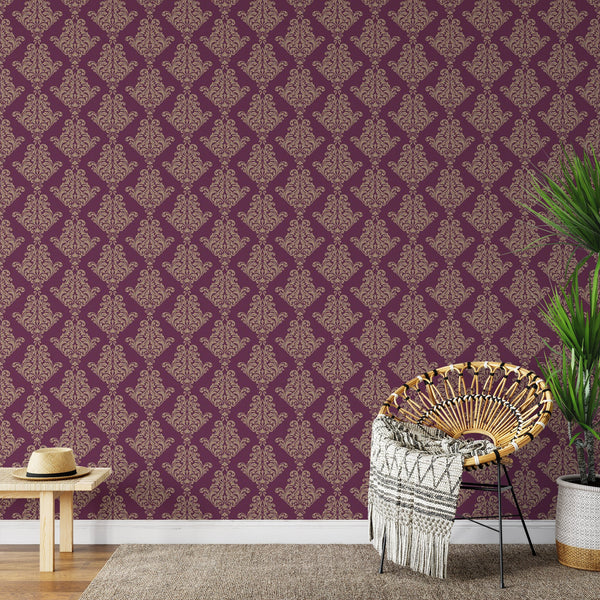 Violet Design Peel & Stick Wallpaper