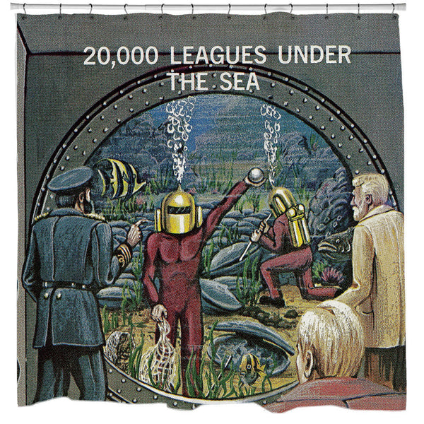 20,000 Leagues Under the Sea Shower Curtain
