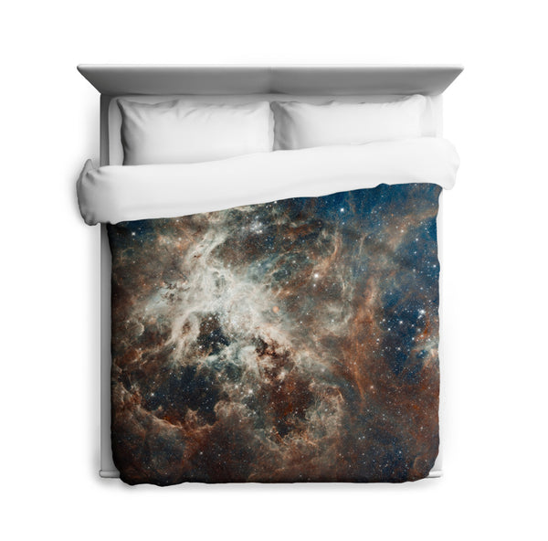 Turbulent Tarantula Nebula Duvet Cover