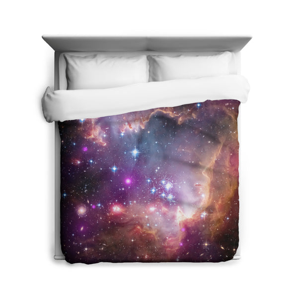 Under the "Wing" of the Small Magellanic Cloud Duvet Cover
