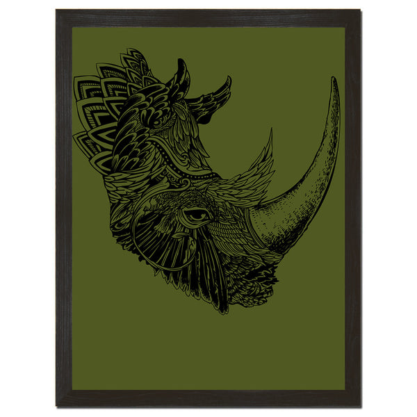 Rhino Chief Art Print