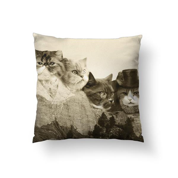 Meowmore Throw Pillow