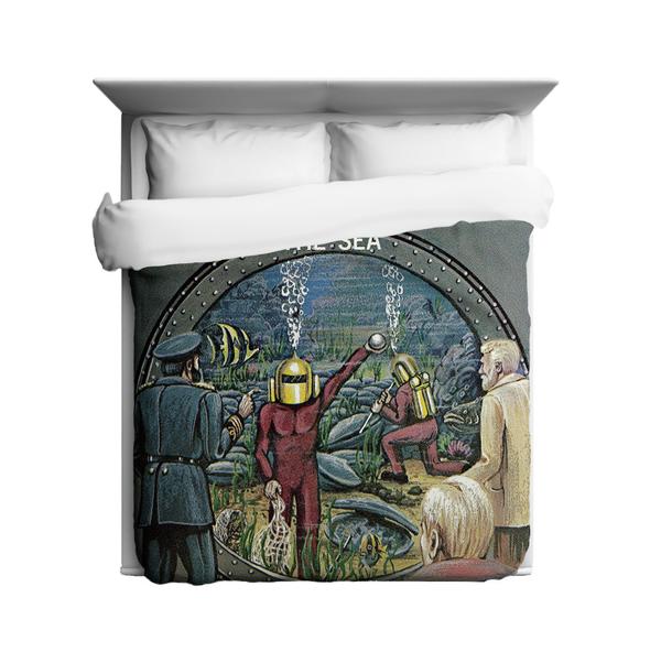 20k Leagues Under the Sea Duvet Cover