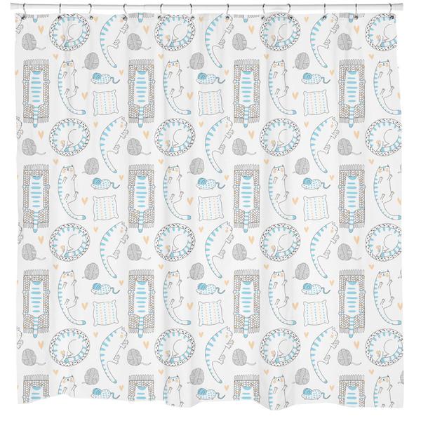 Caturday Shower Curtain