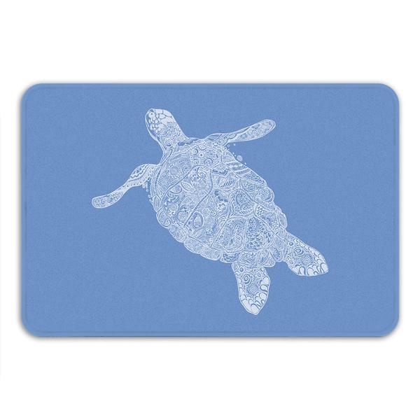 Elegant Turtle Bath Mat