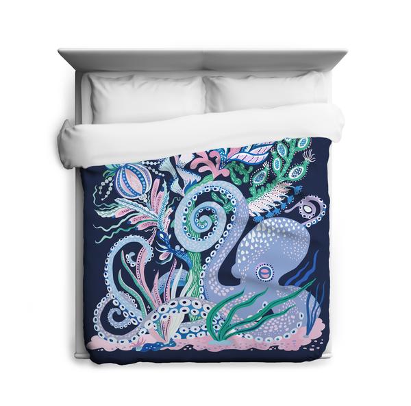 Octoparty Duvet Cover