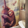 Slothzilla Shower Curtain