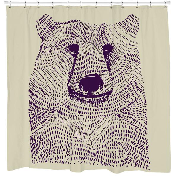 Be Wild Shower Curtain