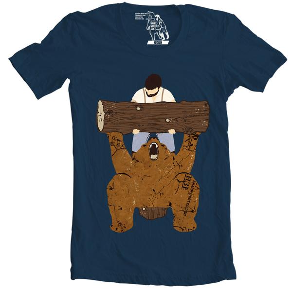 Bear Spotting Men's Graphic Tee