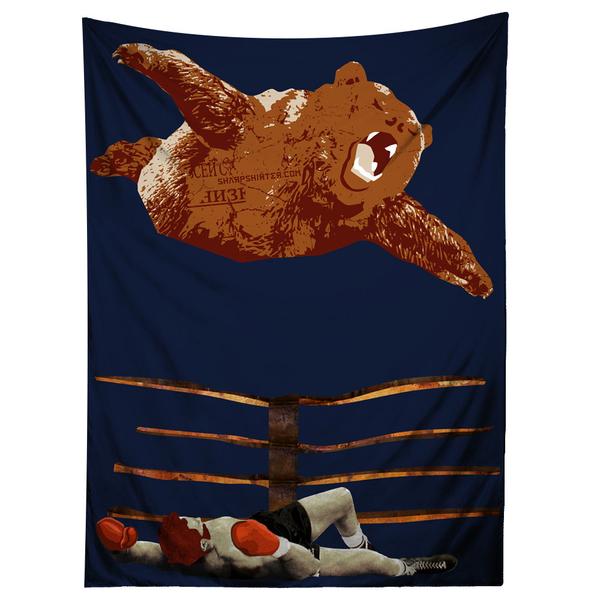 Bearial Attack Tapestry