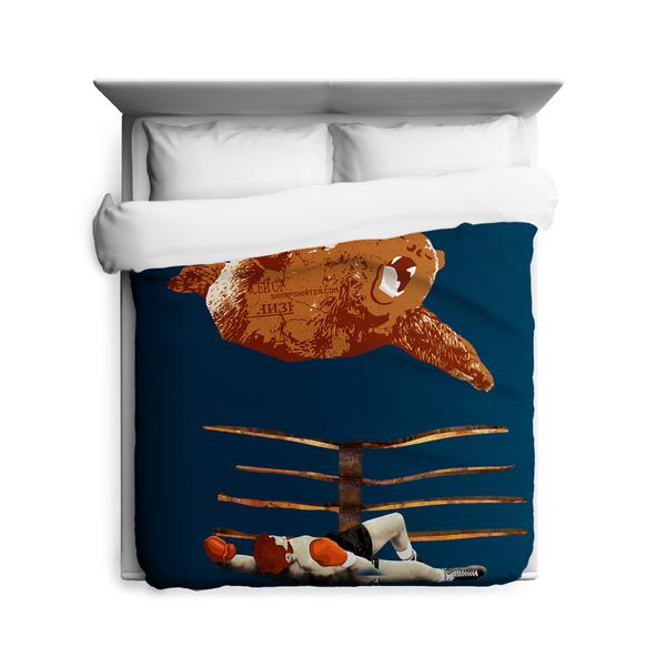 Bearial Attack Duvet Cover