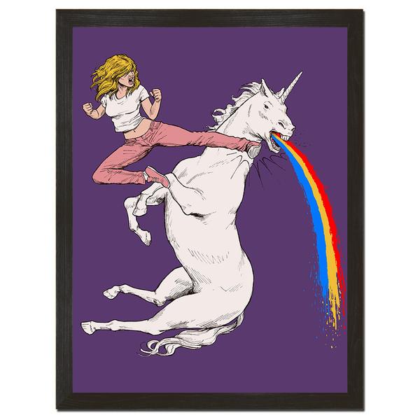 Bloodsport Barbie Art Print