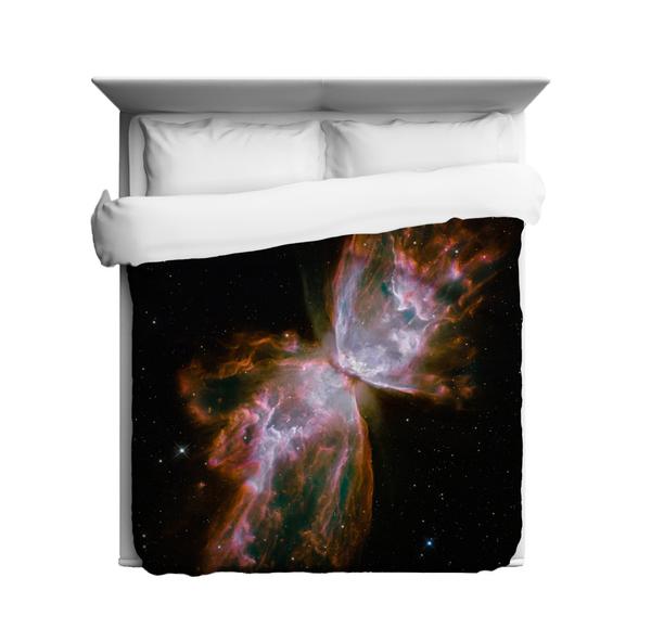 Butterfly Nebula Duvet Cover