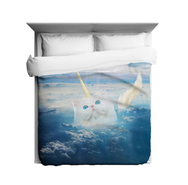 Caticorn Duvet Cover