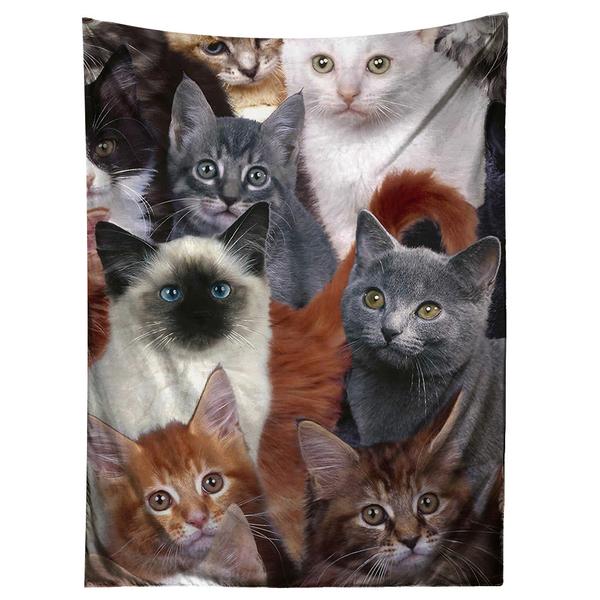 Cats for Days Tapestry