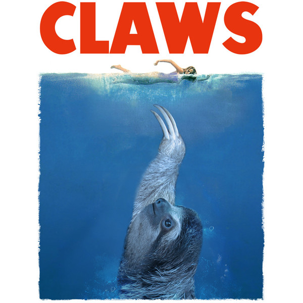 CLAWS Shower Curtain