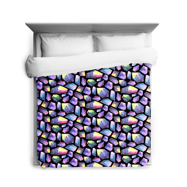 Crystal Logic Duvet Cover