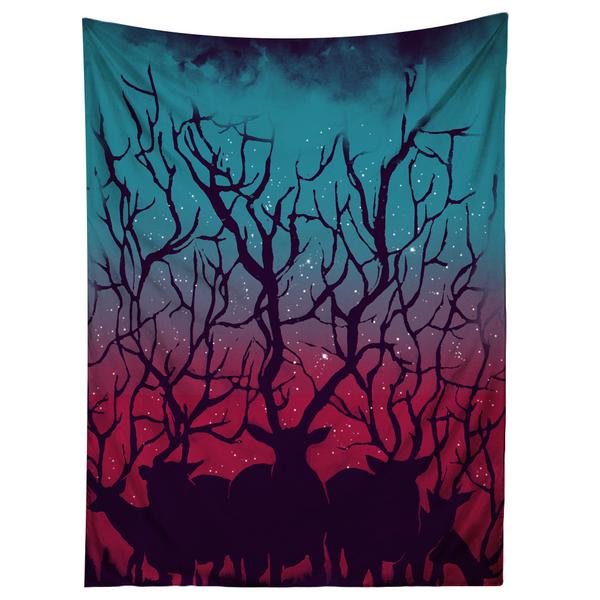 Deer Forest Tapestry