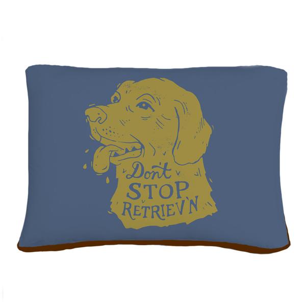 Don't Stop Retrieven Pet Bed