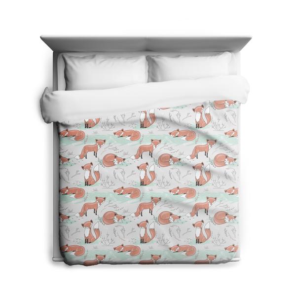Feeling Foxy Duvet Cover